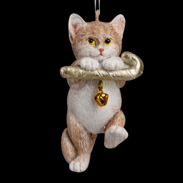 Украшение ErichKrause Decor Котик с бубенчиком 7.5см
