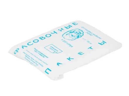 Пакет фасовочный в пластах 1000шт, ПНД 15см/20см/8мк