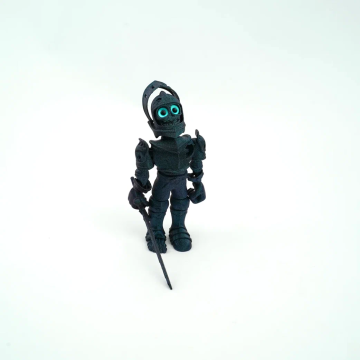 Игрушка 3D "Рыцарь скелет Глок" 11 см, цвет ассорти