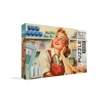 Пазлы 1000 элементов  470*670мм. "Советский универмаг"