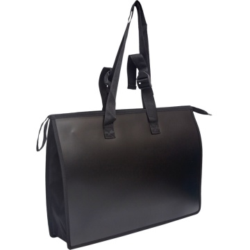 Папка А3 (467*338*100) с ручками, молния, пластик Plain