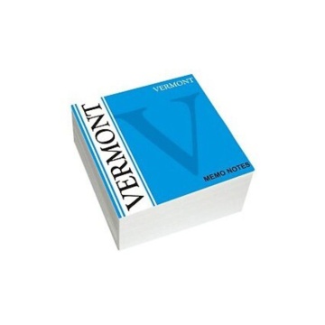 Блок бумаги для записи  (90*90*45мм) белый, непроклеенный, 65 г/м2, белизна 95%