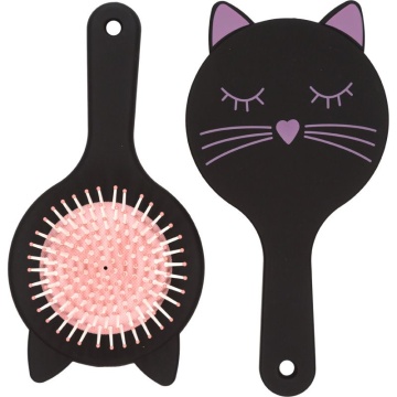 Расческа "deVENTE. Kawaii Mimi" пластиковая, ручка с ушками