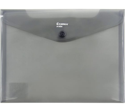 Конверт на кнопке А5 BLAZE серый