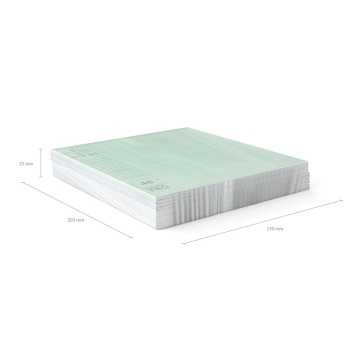 Тетрадь общая ученическая с пластиковой обложкой на скобе ErichKrause Классика CoverPro matt, Dream,