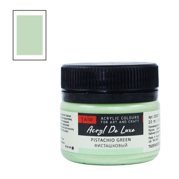 Краска акрил. "Акрил-Хобби" DeLux  20 мл, фисташковый