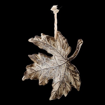 Украшение ErichKrause Decor Листочек woodland 14см