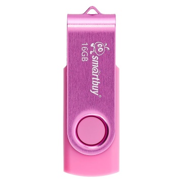 Флеш-драйв  16 GB UFD 2.0 Smartbuy Twist Pink