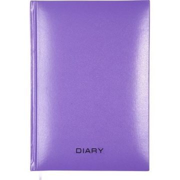 Ежедневник недат. А5 Attomex Even 272стр., сиреневый, тв.обл., бумвинил, ляссе, 70г/м2