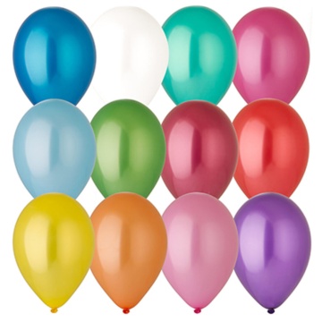 Шар Металлик 14"ассорти ТМ "GEMAR" 100 шт. в уп.