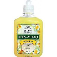 Мыло жидкое Русские травы 300 мл крем-мыло (пуш-пул) ромашка