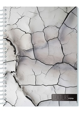 Тетрадь А5  40л кл. гребень Апплика "Текстура" БЕЗ ПОЛЕЙ