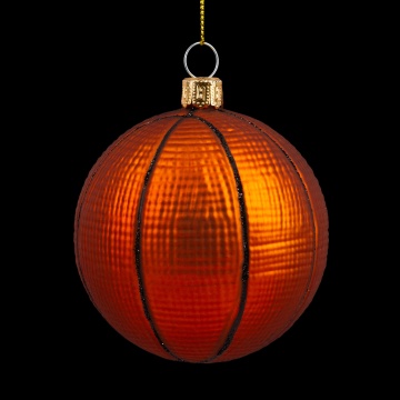 Украшение ErichKrause Decor Баскетболный мяч 8см, стекло