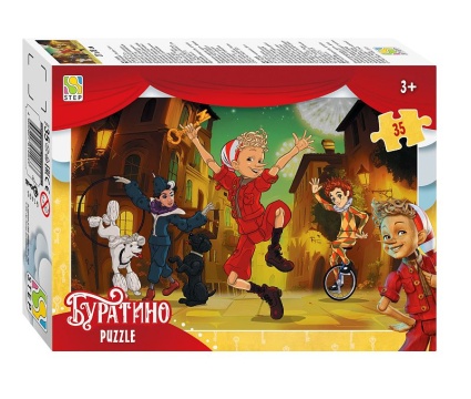 Пазлы   35 элементов  270*180мм  "Буратино" (АО "СТС")