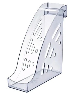 Накопитель д\бумаг верт. ТОРНАДО прозрачный