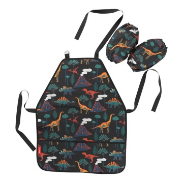 Набор Нарукавники + фартук для труда 550*430мм 3 кармана " Dino Valley"