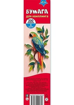 Набор бумаги для квиллинга 60х302  4цв.