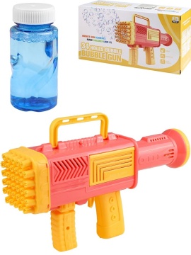 Генератор мыльных пузырей  50мл, в компл. батар. не входят