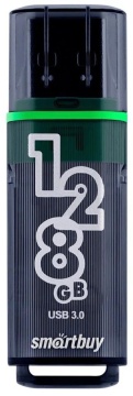Флеш-драйв 128 GB USB 3.0/3.1 Glossy Dark Grey