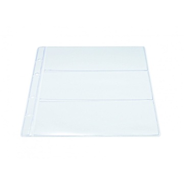 Лист д/банкнот  (207*250мм) ПВХ 180 мкм на 3 банкноты