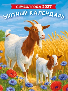 Календарь на магните отрывной 96*135мм на 2027г. "Символ года. Уютный календарь"