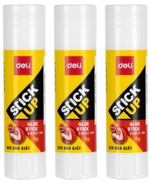Клей карандаш Deli 9 гр. на основе ПВА