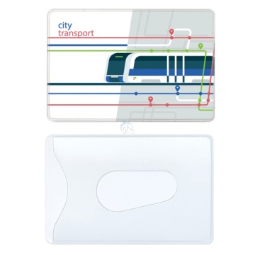 Обложка-карман для проездного билета ПВХ "Сити" ДПС 2988.Р2
