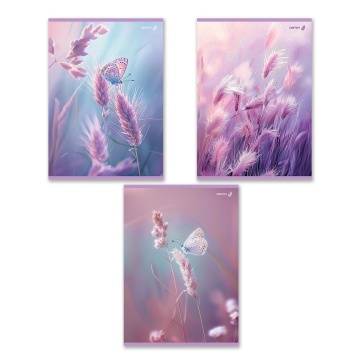 Тетрадь А4  80л кл. скоба Светоч "Встречая рассвет" БЕЗ ПОЛЕЙ