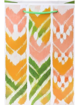 Пакет подар. бумажн. 22*31*10 см, 157гр/м2 Узоры