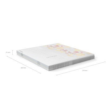 Тетрадь школьная ученическая ErichKrause Metrica, 12 листов, линейка (в плёнке по 10 шт.)_MIX-PACK