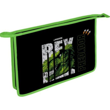 Папка д/тетрад. А4 (337*243*50) молния сверху, пластик "Predator" конгр.тиснение