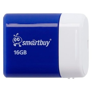 Флеш-драйв  16 GB USB 2.0 Smartbuy LARA Blue
