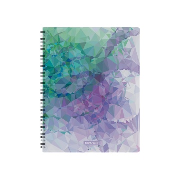 Папка файловая пластиковая на спирали ErichKrause Ритм цвета, с 20 прозрачными карманами, A4 (в паке