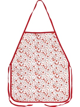 Фартук для труда 490*390мм "Лисички. Белый"