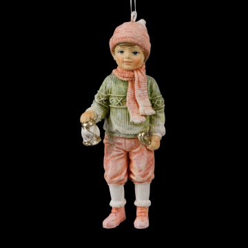 Украшение ErichKrause Decor Мальчик с фонарем 10.5см