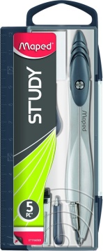 Готовальня MAPED "Study" 5 пр., пласт.футляр