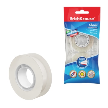 Скотч 18мм*33м, 2шт. CLEAR прозрачный