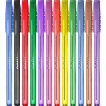 Ручки. Набор 12цв "Triolino Translucent" 0.7.135мм корпус трехгранный тониров е.п DEVENTE 5073111