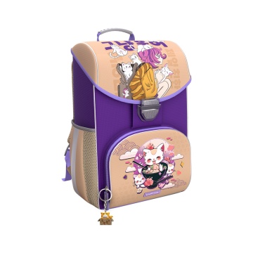 Ученический ранец с грудной перемычкой ErichKrause ErgoLine 15L Cats-Pop