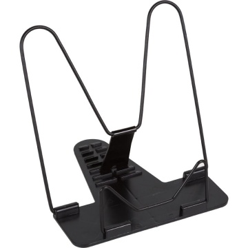 Подставка для книг "Attomex" 18*17см металл/пластик, черная