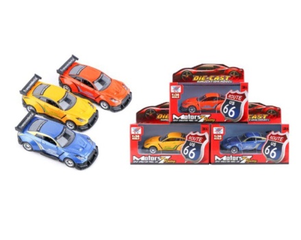 Машинка металл. 11 см "Ралли" ассорти