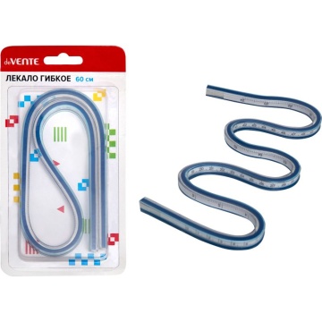Лекало 60 см гибкое с линейкой е.п