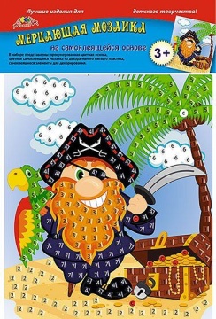 Аппликация из EVA А5 "Пират"