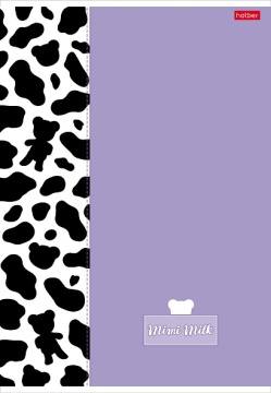 Тетрадь А4 96л кл. скоба Hatber "Mimimilk" мат.лам., 3 диз. в блоке