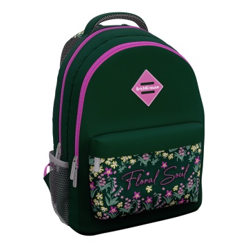 Рюкзак ErichKrause EasyLine с двумя отделениями 20L Floral Soul