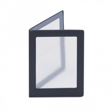 Обложка-рамка для автодокументов, 92*125мм, синяя