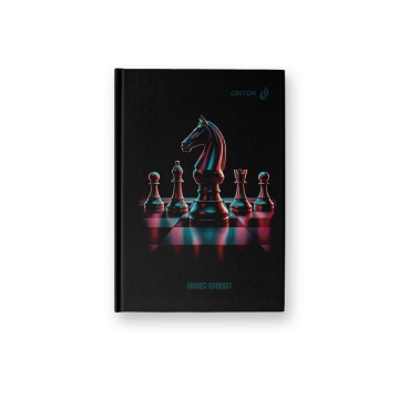 Блокнот А6 7БЦ  64л "Шах и мат" кл., мат.лам., выб.лак.