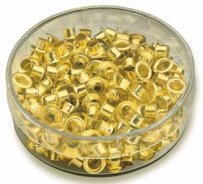 Люверсы, 250шт в пласт.коробке