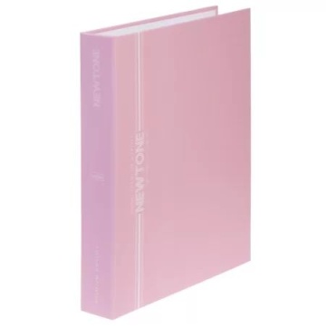 Тетрадь А5 80л кл. на кольцах Hatber "NEWtone PASTEL. Розовый кварц" софт-тач