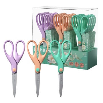 Ножницы EK "Unity Pastel Bloom" 16 см, ассорти (в дисплее по 12 шт.)